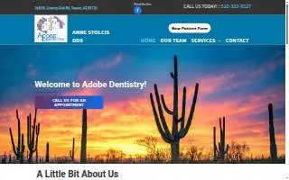 Adobe Dentistry website