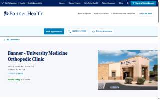 Banner - University Medicine Orthopedics Clinic
