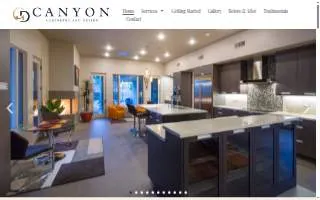Canyon Cabinetry & Design website