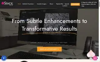 Facial Artistry & Aesthetics website