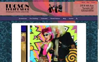 Tucson Thrift Shop of Catalina Foothills website