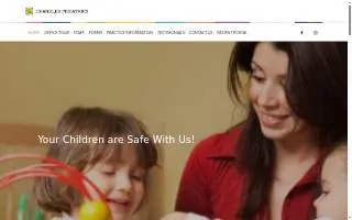 Chandler Pediatrics website