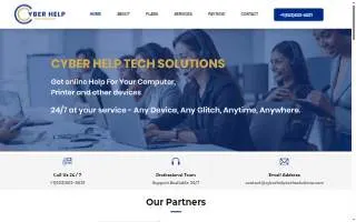 Cyber Help Tech Solutions website