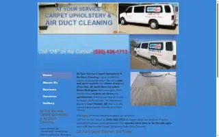 At Your Service Carpet Cleaning website