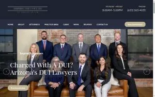 Surprise DUI Lawyer of Coolidge website