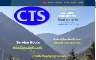 CTS Office Supply website