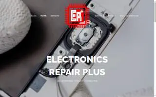 Electronics Repair Plus - Phone and Computer Repair website