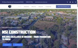 NSI Construction website