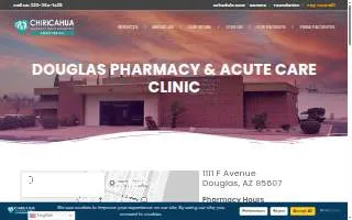 Chiricahua Community Health Centers Acute Care Clinic website