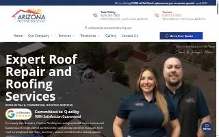 Arizona Pristine Roofing of Drexel Heights website