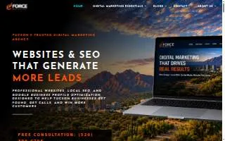 eForce Marketing website