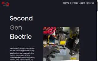 Second Gen Electric LLC of Drexel Heights website