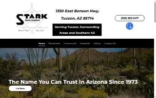 Stark Fence Co of Drexel Heights website