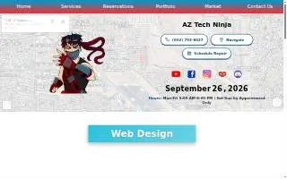 Az Tech Ninja LLC website