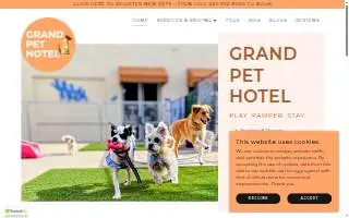 Grand Pet Hotel of El Mirage website