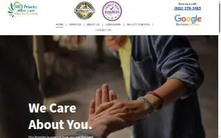 My Priority Home Care website