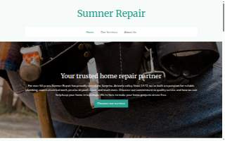 Sumner Repair LLC handyman service (not a licensed contractor)