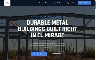 Surprise Metal Buildings website