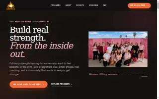 Desert Blaze Fitness of Eloy website