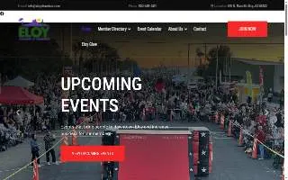 Eloy Chamber Of Commerce website