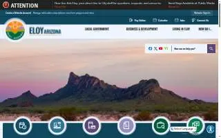 Eloy Police Department website