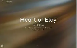 Heart of Eloy website