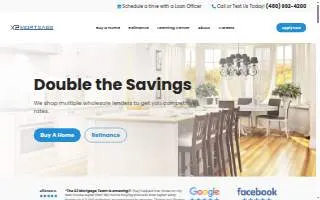 X2 Mortgage website