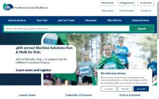 Cardiovascular Institute at Northern Arizona Healthcare website