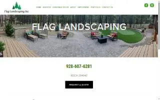 Flag Landscaping, Inc. dba Christmas Decor by Flag Landscaping, Inc website