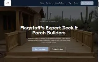 Flagstaff Deck & Porch website