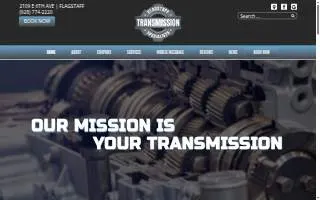 Flagstaff Transmission Specialist website