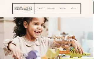 Desert Rock Preschool website