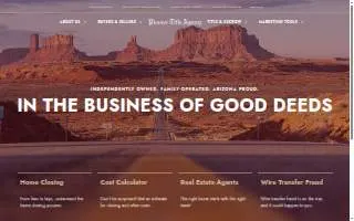 Pioneer Title Agency of Florence website