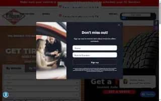 Embassy Tire & Wheel website