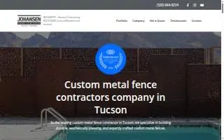 Johansen Fence & Gate of Flowing Wells website