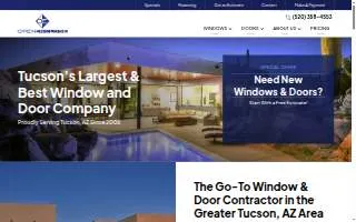 Open Enclose of Flowing Wells website