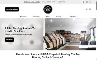 DBG FLOORING website
