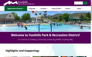 Foothills Adult Care Home website