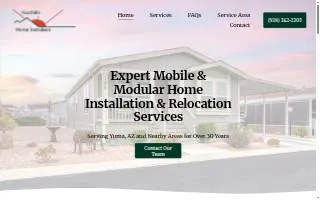 Foothills Home Installers website