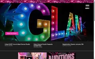 Glam Dance Studio By Cindy of Fortuna Foothills website