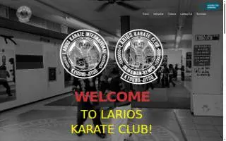 Larios Karate Club of Fortuna Foothills website