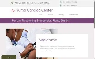 Yuma Cardiac Center website