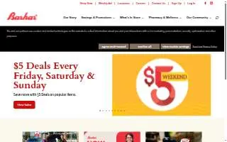 Bashas' Pharmacy of Mesa website