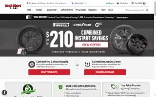 Discount Tire of Fountain Hills website