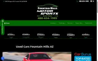 Fountain Hills Motorsports website