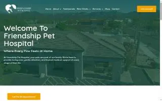 Friendship Pet Hospital of Fountain Hills website