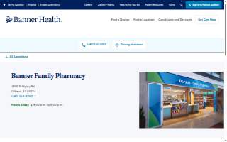 Banner Family Pharmacy | Gilbert, AZ | Higley Rd.