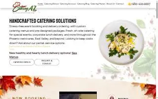 Catering AZ website