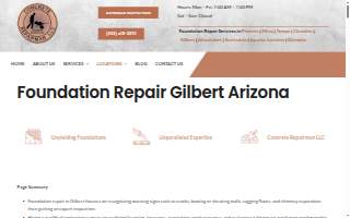 Concrete Repairman® Foundation Repair of Gilbert
