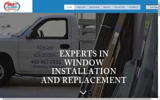 Fast Glass AZ website